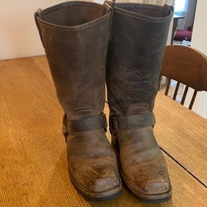 Frye Harness Boot Tan
